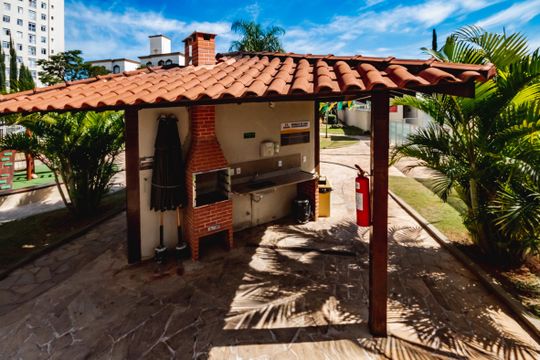 Área comum - Churrasqueira de apartamento à venda com 3 quartos, 72m² em Candelária, Belo Horizonte