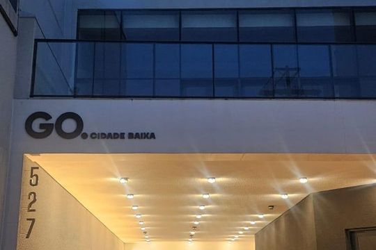 Fachada de apartamento para alugar com 1 quarto, 28m² em Cidade Baixa, Porto Alegre
