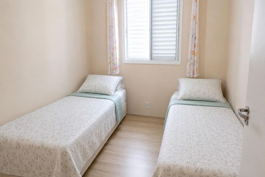 Quarto de apartamento à venda com 3 quartos, 80m² em Jardim Florida, Jundiaí
