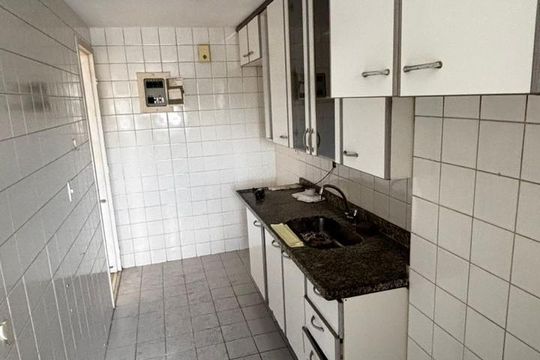Cozinha de apartamento à venda com 2 quartos, 68m² em Pechincha, Rio de Janeiro