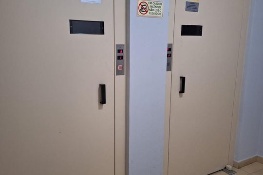 Área externa de apartamento à venda com 1 quarto, 35m² em Centro, Curitiba