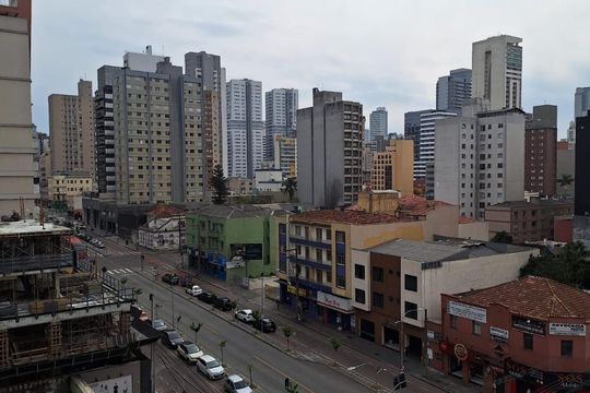 Vista de apartamento à venda com 1 quarto, 35m² em Centro, Curitiba