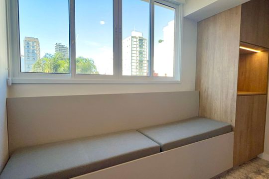 Cozinha de apartamento para alugar com 2 quartos, 80m² em Cerqueira César, São Paulo
