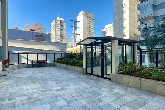 Área comum de apartamento para alugar com 2 quartos, 80m² em Cerqueira César, São Paulo