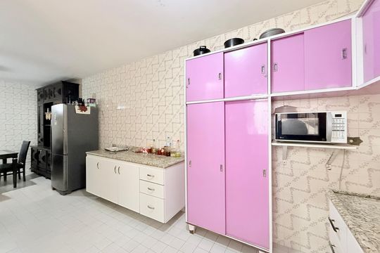 Cozinha de casa à venda com 3 quartos, 110m² em Campo Grande, São Paulo