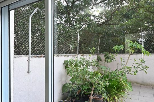 Vista da Suíte de apartamento à venda com 3 quartos, 138m² em Parque Assuncao, Taboão da Serra