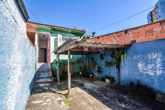 Garagem de casa à venda com 2 quartos, 90m² em Vila Humaita, Santo André