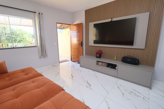 Sala de casa à venda com 3 quartos, 133m² em Jardim Ipanema, Santo André