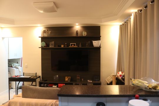 Cozinha de apartamento para alugar com 1 quarto, 44m² em Perdizes, São Paulo