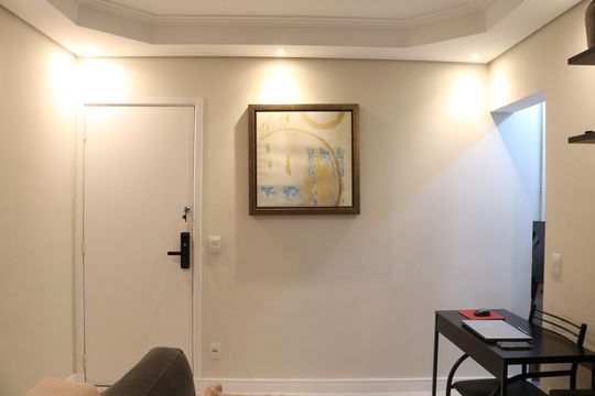 Sala de apartamento para alugar com 1 quarto, 44m² em Perdizes, São Paulo