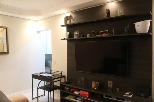 Sala de apartamento para alugar com 1 quarto, 44m² em Perdizes, São Paulo