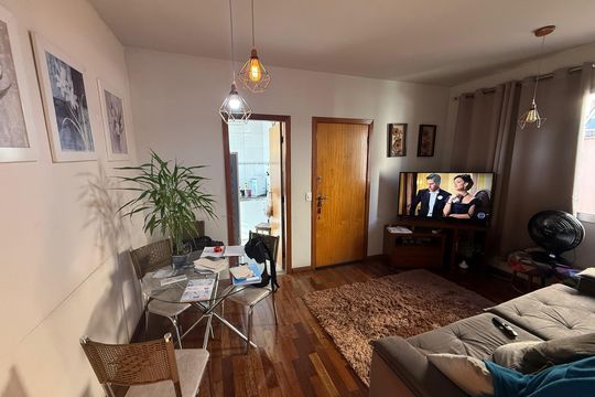 sala de apartamento à venda com 3 quartos, 59m² em Esplanada, Belo Horizonte