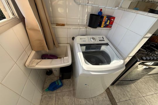 Área de Serviço de apartamento à venda com 3 quartos, 59m² em Esplanada, Belo Horizonte