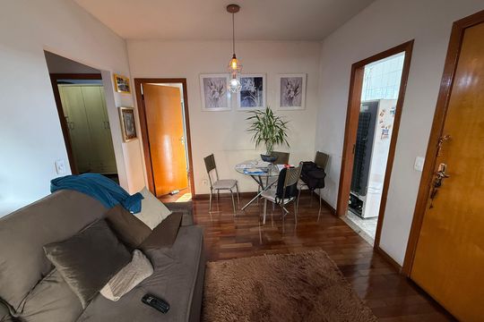sala de apartamento à venda com 3 quartos, 59m² em Esplanada, Belo Horizonte