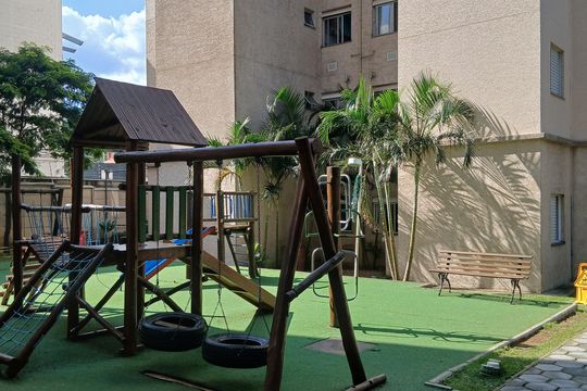 Área externa de apartamento à venda com 2 quartos, 49m² em Jardim Bela Vista, Guarulhos