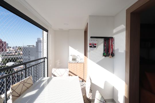 Sacada de apartamento à venda com 2 quartos, 42m² em Vila Esperança, São Paulo