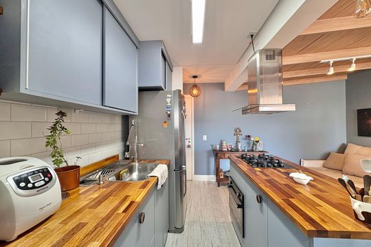 Cozinha de apartamento à venda com 2 quartos, 70m² em Vila Albertina, São Paulo