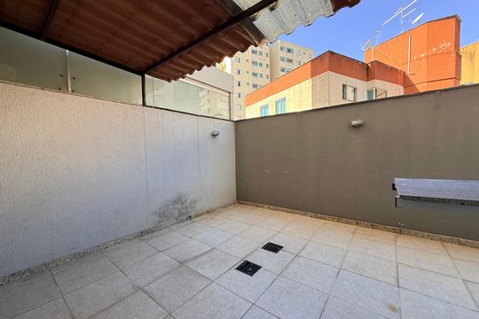 Varanda de apartamento à venda com 2 quartos, 90m² em Manacás, Belo Horizonte