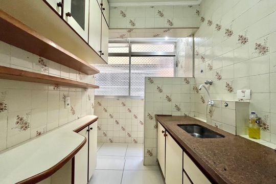 Cozinha de apartamento à venda com 2 quartos, 76m² em Mirandópolis, São Paulo