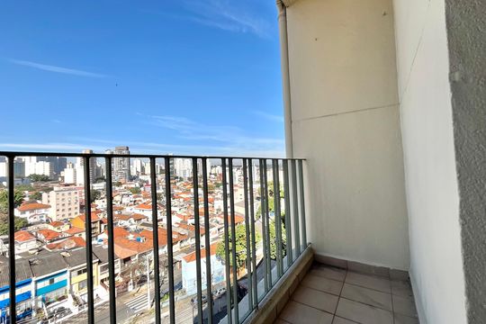 Varanda do Quarto 1 de apartamento à venda com 2 quartos, 76m² em Mirandópolis, São Paulo