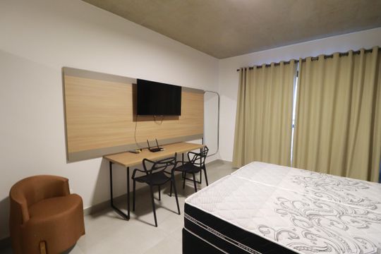 Quarto  de apartamento para alugar com 1 quarto, 38m² em Jardim Antartica, Ribeirão Preto