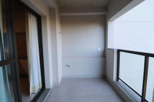 Varanda  de apartamento para alugar com 1 quarto, 38m² em Jardim Antartica, Ribeirão Preto