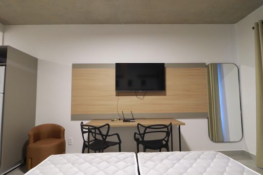 Quarto  de apartamento para alugar com 1 quarto, 38m² em Jardim Antartica, Ribeirão Preto