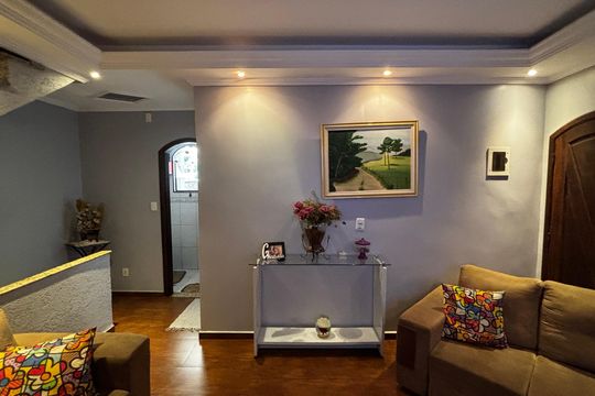 Sala de casa à venda com 4 quartos, 118m² em Parque Capuava, Santo André