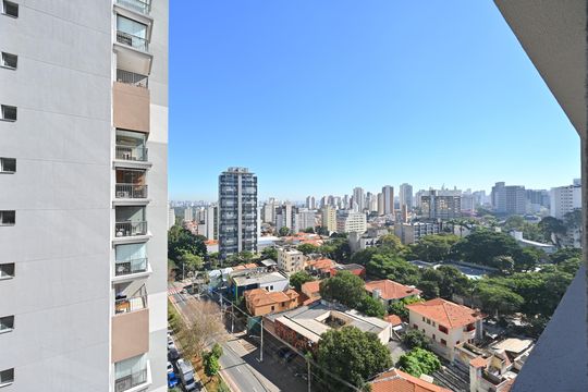 Vista da Varanda de kitnet/studio para alugar com 1 quarto, 26m² em Vila Clementino, São Paulo