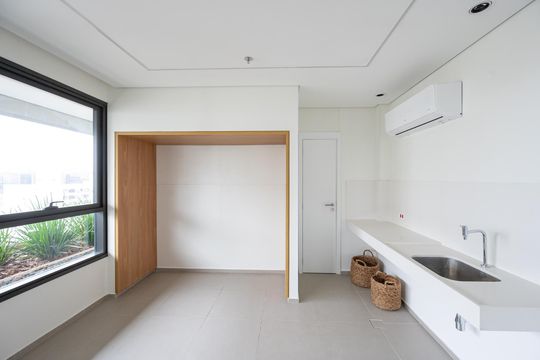 Lavanderia de kitnet/studio para alugar com 1 quarto, 26m² em Vila Clementino, São Paulo