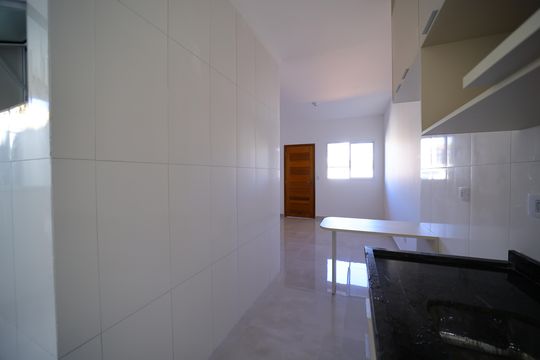 Cozinha de apartamento para alugar com 2 quartos, 39m² em Parque Artur Alvim, São Paulo