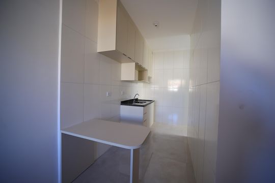 Cozinha de apartamento para alugar com 2 quartos, 39m² em Parque Artur Alvim, São Paulo