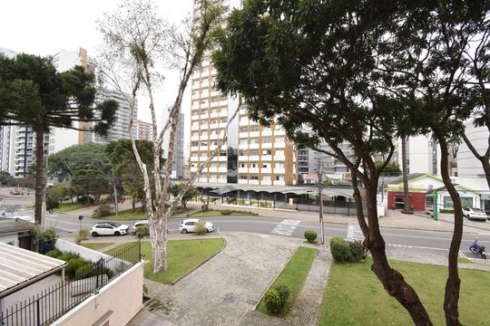 Vista da Sacada de apartamento para alugar com 4 quartos, 261m² em Batel, Curitiba