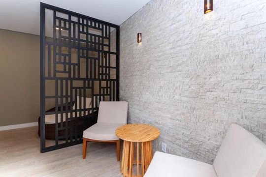 Área comum de apartamento para alugar com 2 quartos, 45m² em Várzea da Barra Funda, São Paulo