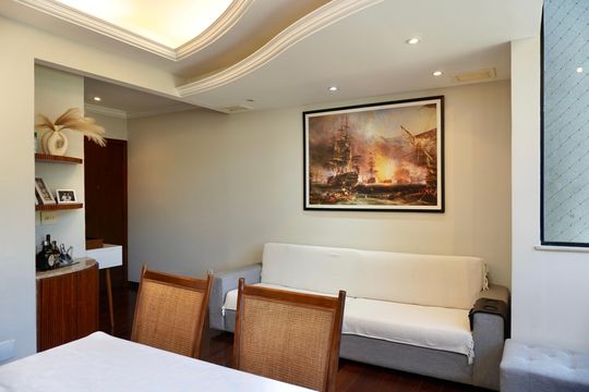 Sala de apartamento à venda com 3 quartos, 98m² em Santo Antônio, Belo Horizonte