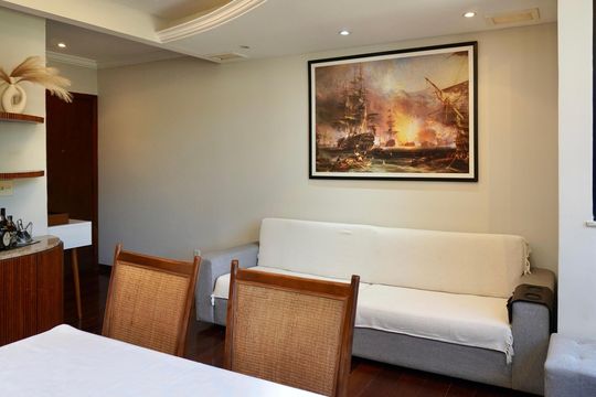 Sala de apartamento à venda com 3 quartos, 98m² em Santo Antônio, Belo Horizonte