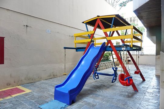 Área comum - Playground de apartamento à venda com 3 quartos, 98m² em Santo Antônio, Belo Horizonte
