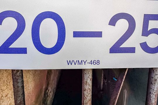 Placa Instalada na Fachada de casa à venda com 3 quartos, 88m² em Vila Homero Thon, Santo André