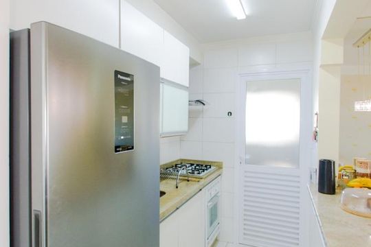 Cozinha de apartamento à venda com 3 quartos, 72m² em Vila Galvão, Guarulhos
