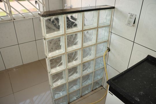 Cozinha de apartamento para alugar com 2 quartos, 50m² em Jardim Isis, Cotia