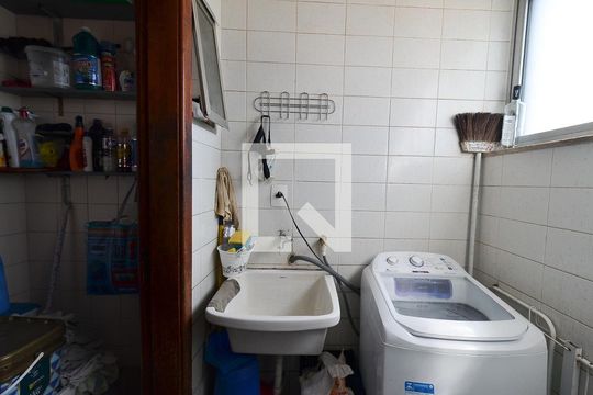 Área de serviço de apartamento à venda com 2 quartos, 62m² em Graça, Belo Horizonte