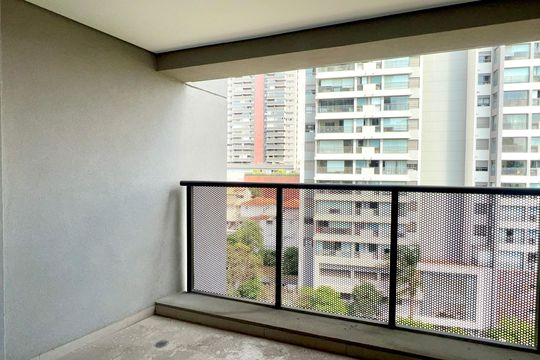 Varanda de kitnet/studio à venda com 1 quarto, 24m² em Pompeia, São Paulo