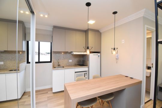 Studio de kitnet/studio para alugar com 1 quarto, 29m² em São Francisco, Curitiba