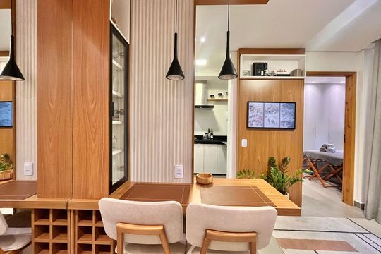 Cozinha de apartamento para alugar com 1 quarto, 50m² em Copacabana, Rio de Janeiro
