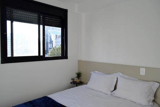 Quarto de apartamento para alugar com 1 quarto, 27m² em Pinheiros, São Paulo
