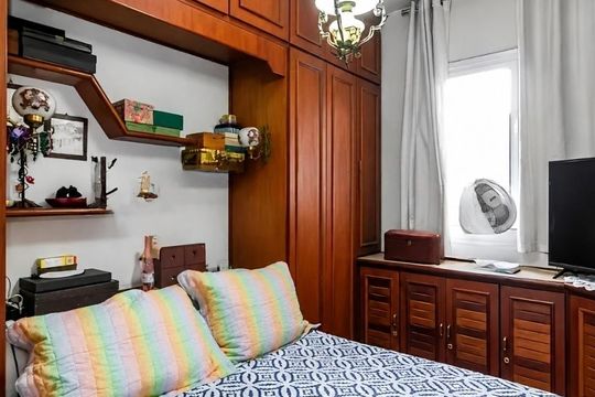 Quarto de apartamento à venda com 2 quartos, 66m² em Vila Olímpia, São Paulo