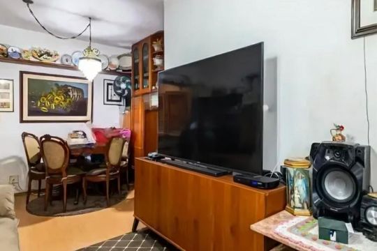 Sala de apartamento à venda com 2 quartos, 66m² em Vila Olímpia, São Paulo