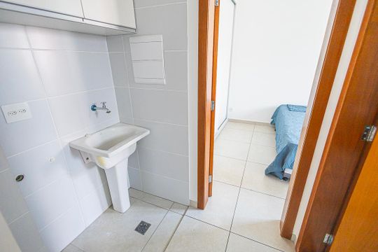 area de serviço de apartamento para alugar com 1 quarto, 66m² em Ouro Preto, Belo Horizonte