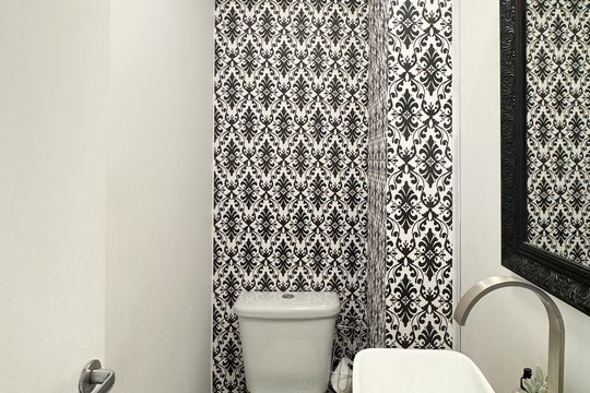 Lavabo de apartamento à venda com 3 quartos, 107m² em Vila Lusitania, São Bernardo do Campo