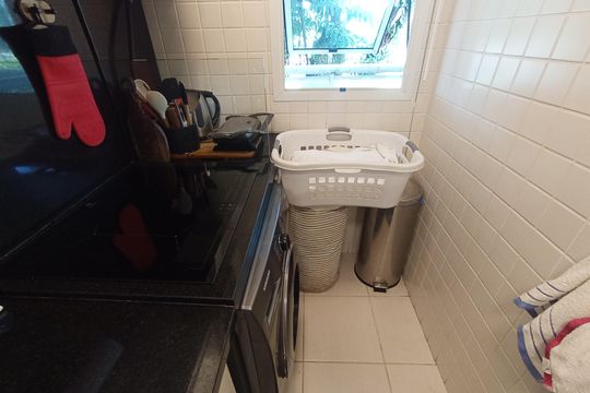 Área de Serviço de apartamento para alugar com 1 quarto, 85m² em Barra da Tijuca, Rio de Janeiro